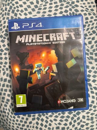 PS4 Slim negra de 1tb + minecraft