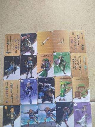 42 Fichas Amiibo Zelda