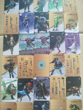 42 Fichas Amiibo Zelda