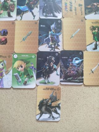 42 Fichas Amiibo Zelda