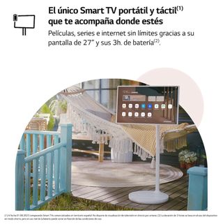 Televisor TV portátil/táctil LG StanbyME