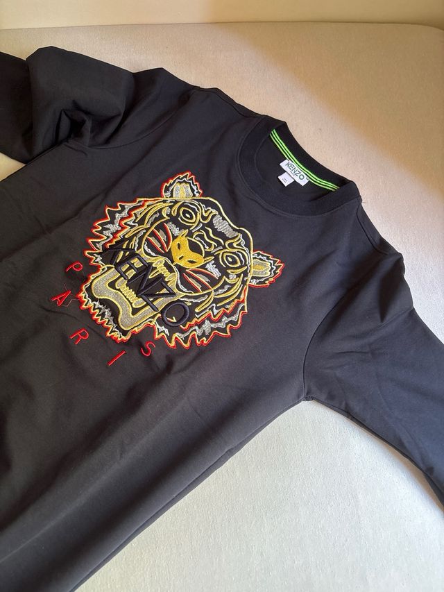 Sudadera Kenzo Tigre Negra - Talla M