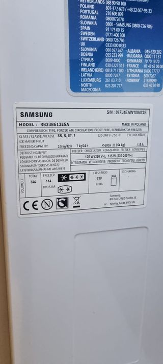 Frigorífico Samsung 2021 No Frost
