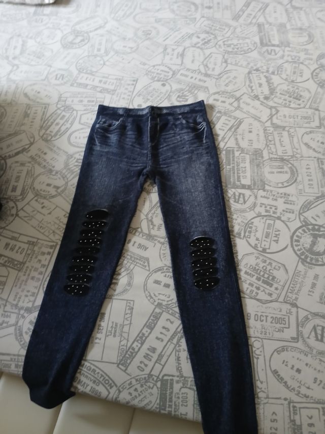 Jeggings Jeans con borchie