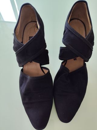 Zapatos Rocha's negros, talla 40