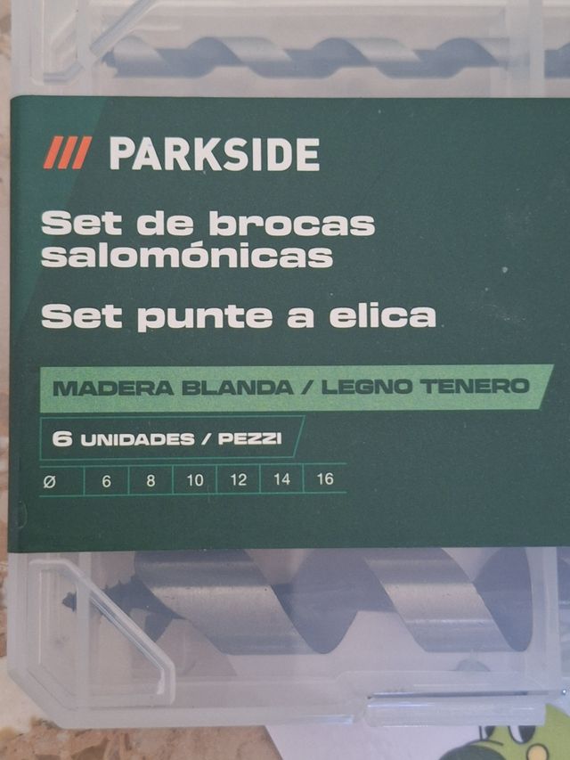 Set de brocas salomónicas 6 piezas