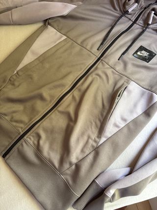 Sudadera Nike Air Max beige-gris
