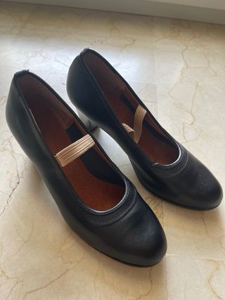 Zapatos Baile Flamenco Negro
