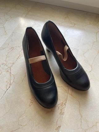 Zapatos Baile Flamenco Negro
