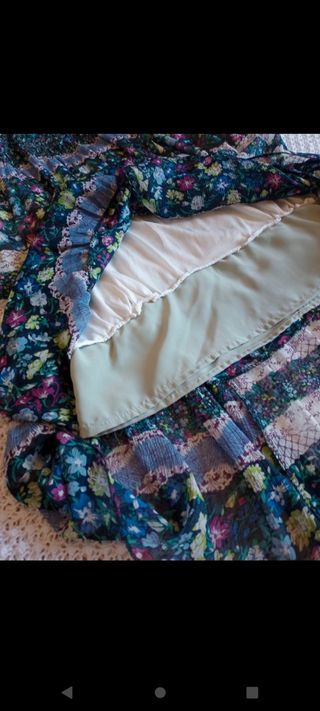 Vestito floreale stile Impero 