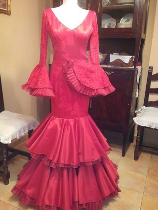 Traje Flamenca Rojo