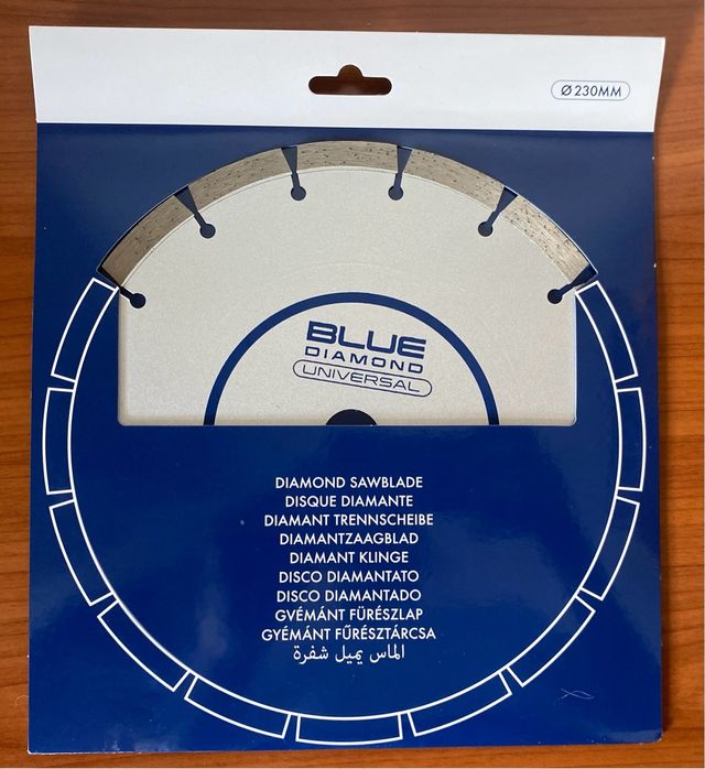 Disco diamantato Blue Diamond 230mm