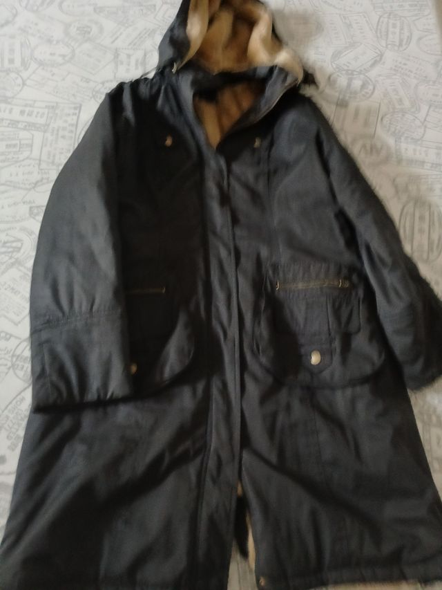 Piumino Invernale Nero