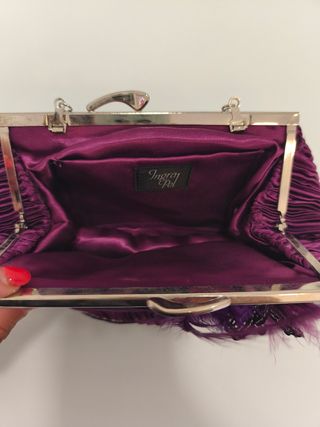 Bolso fiesta morado