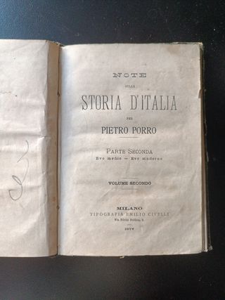 Note sulla storia d Italia 