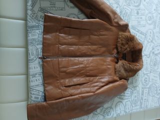 Giacca Marrone in Pelle