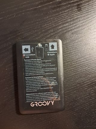 Powerbank Groovy - Ricarica Smartphone