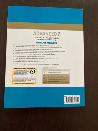 Cambridge English ADVANCED 1
