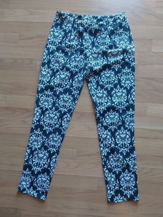 Leggins estampadas blanco y negro