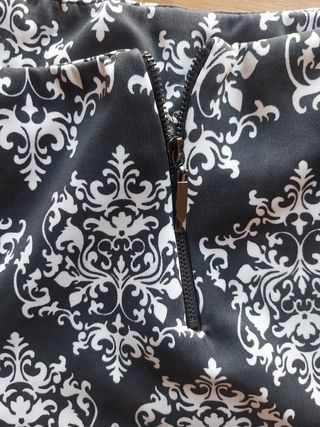 Leggins estampadas blanco y negro