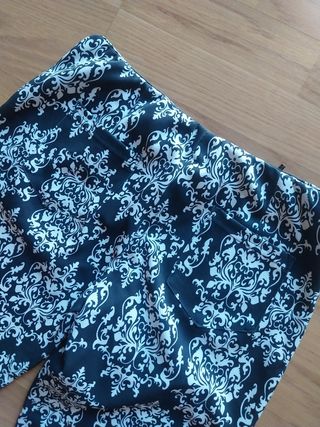 Leggins estampadas blanco y negro