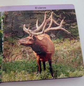 Mi libro puzzle  Animales del bosque