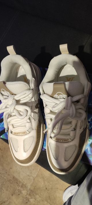 Zapatillas Louis Vuitton Skate - Blancas Beige