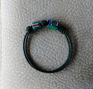 Pulsera Murrinas murano artesanía antiguas| Verde