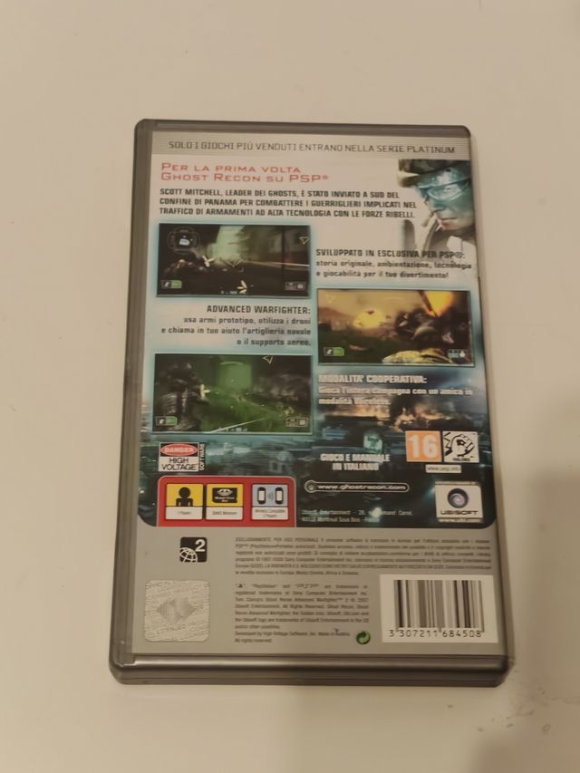 PSP Ghost Recon Advanced Warfighter