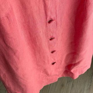 Abito vintage lino colro anguria