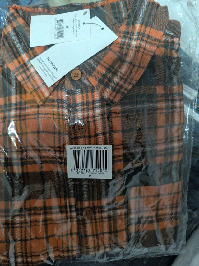 Camisa Cotton On marrón - Talla S