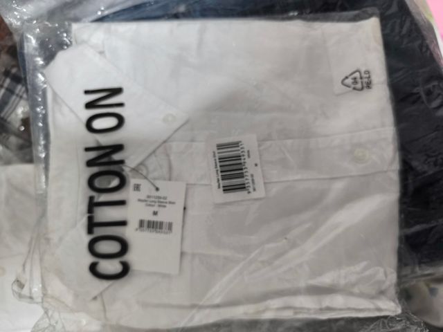 Camisa Cotton On marrón - Talla S