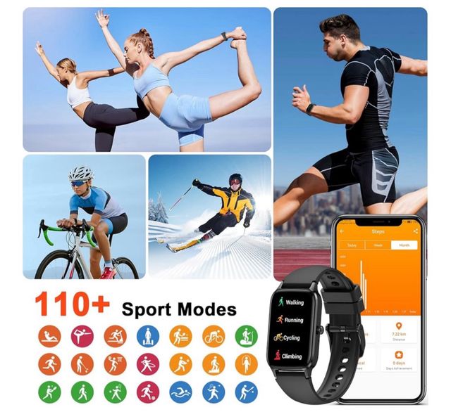 Smartwatch Soudorv 2025 - Negro