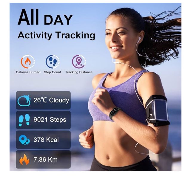 Smartwatch Soudorv 2025 - Negro