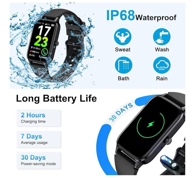 Smartwatch Soudorv 2025 - Negro