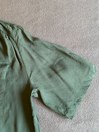 Blusa Esprit verde oliva XL