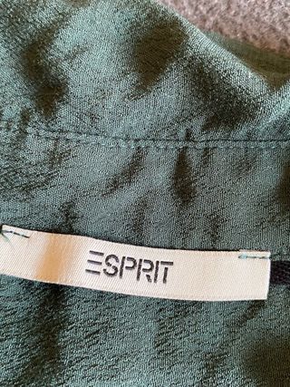 Blusa Esprit verde oliva XL
