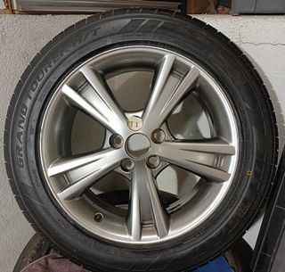 4 LLANTAS LEXUS CON NEUMÁTICOS Y EQUILIBRADAS.