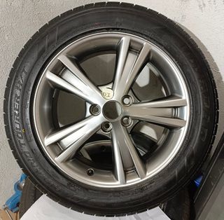 4 LLANTAS LEXUS CON NEUMÁTICOS Y EQUILIBRADAS.