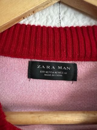 Jersey rojo Zara - Talla M