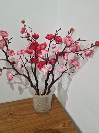 Ramo flores cerezo - Jarrón