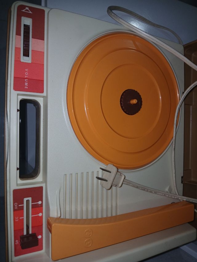 Tocadiscos Fisher-Price antiguo