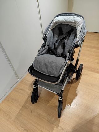 Bugaboo Fox 2 Gris - Silla y capazo