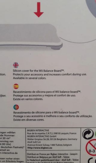 Oferta.NUEVO.Wii Fit Balance - Funda Silicona 