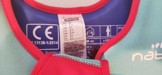Chaleco Nabaiji niño natación Decathlon nuevo