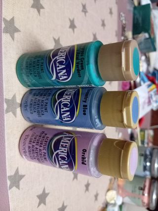 Pinturas acrílicas Americana (3)
