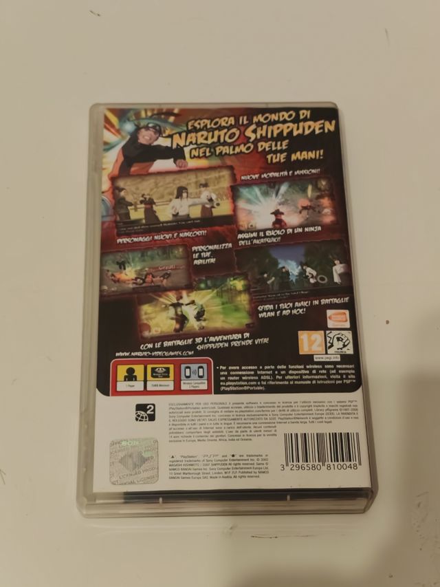 PSP Naruto Legends Akatsuki Rising