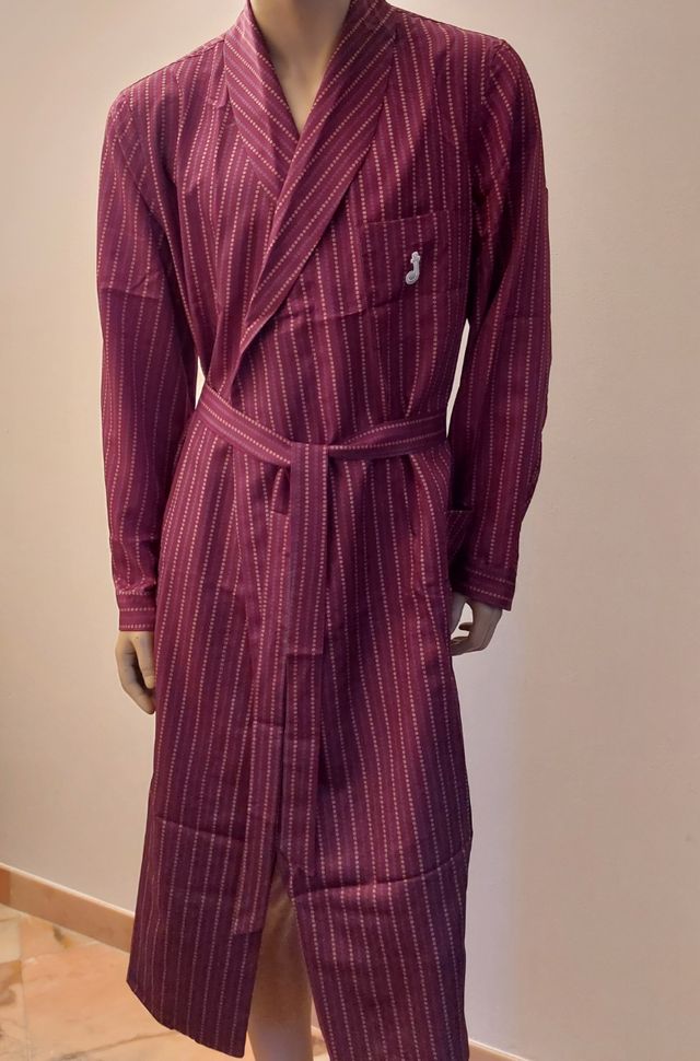 Vestaglia Uomo Jamas - Seta  Colore bordeaux