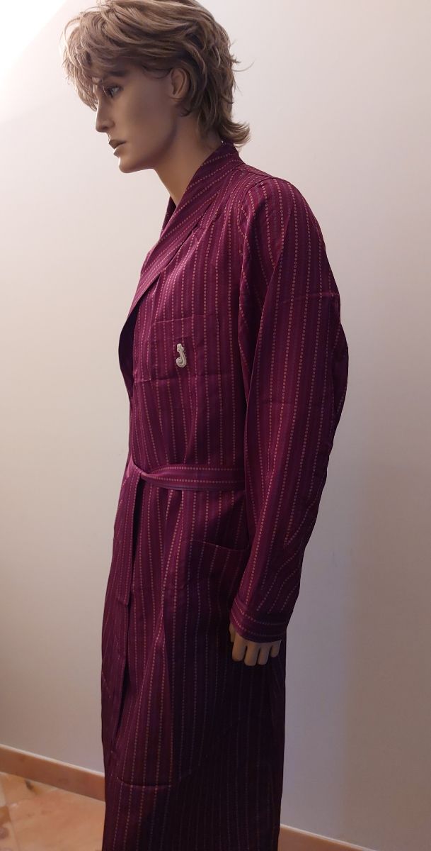 Vestaglia Uomo Jamas - Seta  Colore bordeaux