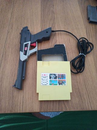 Pistola Zapper y juegos - Nintendo NES